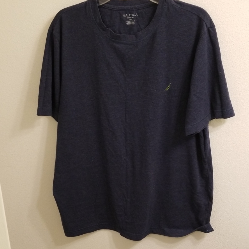 Blue nautica tshirt